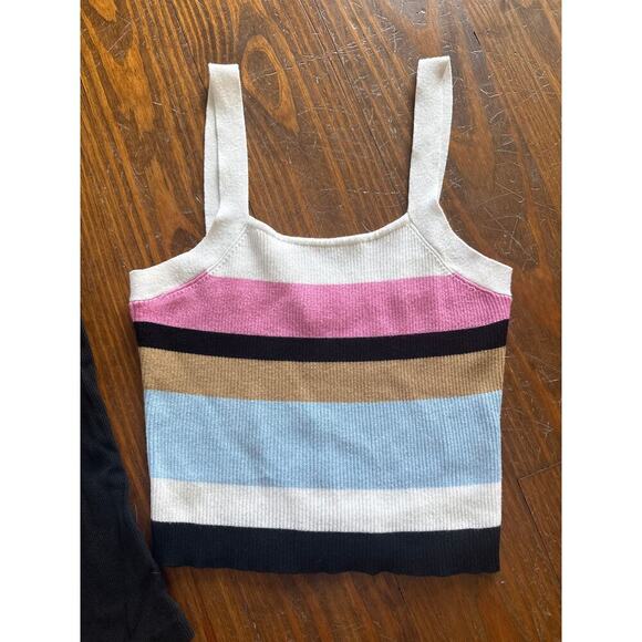 Z Supply Cotton Sweater Tank Top Bundle (2), size M - Picture 2 of 5